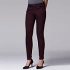 Petite Simply Vera Vera Wang Slimming Skinny Jeans, Women's, Size: 4p-short, Med Purple
