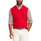 Big & Tall Chaps Regular-fit Sweater Vest, Men's, Size: 2xb, Red