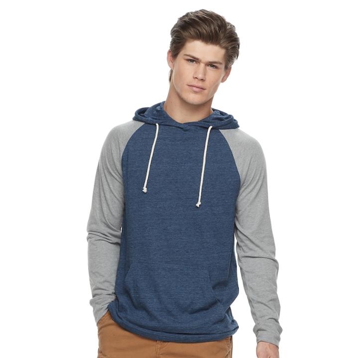 Men's Urban Pipeline Raglan Hoodie, Size: Xl, Dark Blue