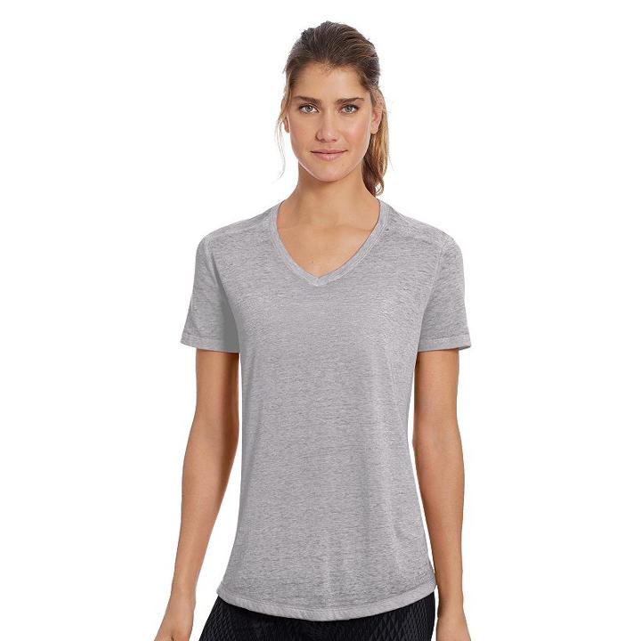 Women's Champion Sugar Wash Boyfriend Tee, Size: Xl, Dark Grey