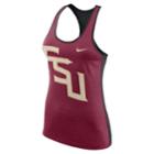 Women's Nike Florida State Seminoles Dri-fit Touch Tank Top, Size: Medium, Red