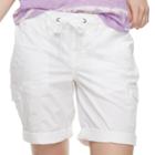 Women's Sonoma Goods For Life&trade; Ultra Breathable Bermuda Shorts, Size: 14, White
