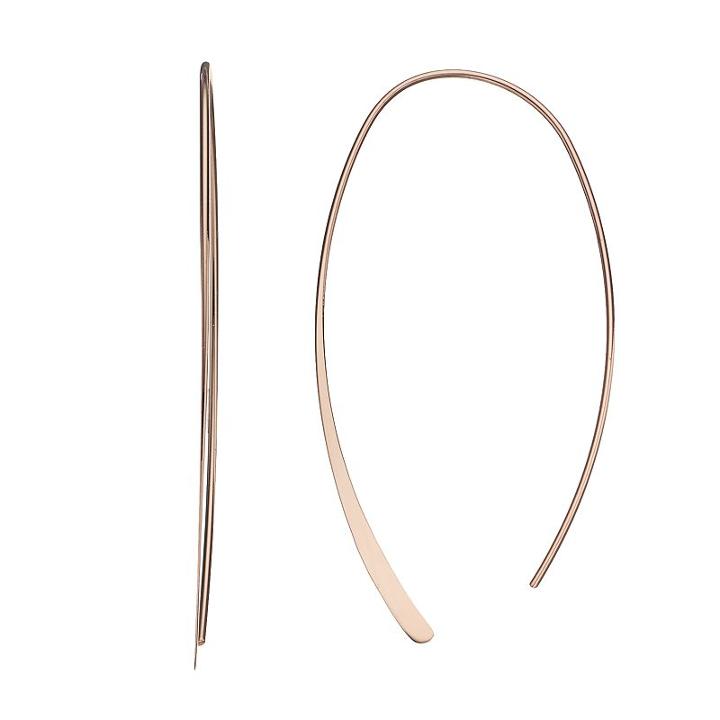 Jennifer Lopez Threader Earrings, Women's, Light Pink