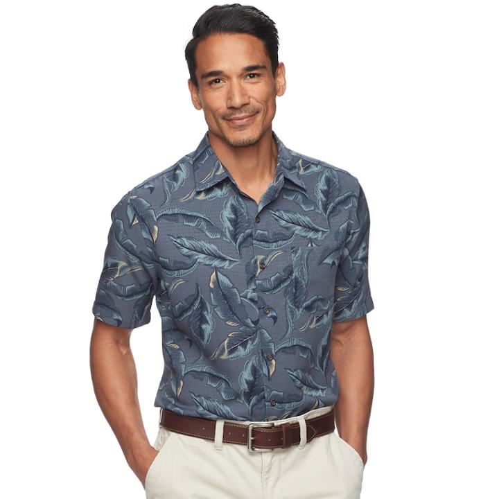 Men's Croft & Barrow&reg; Classic-fit Button-down Shirt, Size: Xxl, Blue