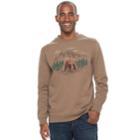 Men's Croft & Barrow&reg; Graphic Fleece Sweater, Size: Xl, Med Brown