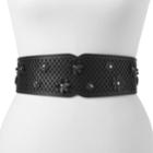 Women's Apt. 9&reg; Floral Lattice Stretch Belt, Size: S-m, Oxford