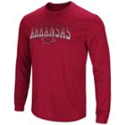 Men's Campus Heritage Arkansas Razorbacks Gradient Long-sleeve Tee, Size: Xl, Dark Red