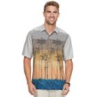Men's Batik Bay Classic-fit Tropical Soft Touch Button-down Shirt, Size: Medium, Med Blue