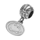 Dayna U Sterling Silver Penn State Nittany Lions Team Logo Basketball Charm, Women's, Grey