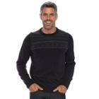 Men's Croft & Barrow&reg; Classic-fit Crewneck Sweater, Size: Medium, Blue