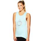Women's Gaiam Fiona Yoga Graphic Tank, Size: Small, Green