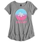 Girls 7-16 Musical. Ly Muser Sparkle Graphic Tee, Size: Large, Med Grey