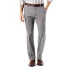 Men's Dockers&reg; Stretch Easy Khaki D2 Straight-fit Flat-front Pants, Size: 34x34, Dark Grey
