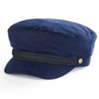 Women's Apt. 9&reg; Braided Trim Wool Sailor Cadet Hat, Blue