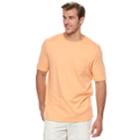 Big & Tall Croft & Barrow&reg; Classic-fit Easy-care Interlock Tee, Men's, Size: 4xlt, Brt Orange