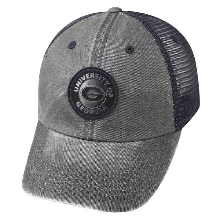 Adult Top Of The World Georgia Bulldogs Outlander Snapback Cap, Men's, Black