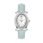 Croton Women's Birthstone Leather Watch, Blue