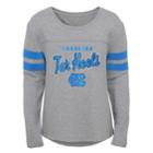 Girls 7-16 North Carolina Tar Heels Field Armour Tee, Size: Medium, Grey