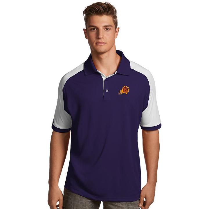 Men's Antigua Phoenix Suns Century Polo, Size: Large, Drk Purple