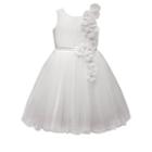 Girls 7-16 & Plus Size American Princess Cascading Flower Communion Dress, Girl's, Size: 7, White