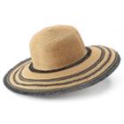 Sonoma Goods For Life&trade; Straw Frayed Floppy Hat, Women's, White Oth