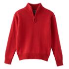 Boys 8-20 Eddie Bauer Quarter-zip Sweater, Boy's, Size: 8, Red