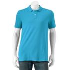 Men's Sonoma Goods For Life&trade; Flexwear Slim-fit Solid Pique Polo, Size: Medium, Brt Blue