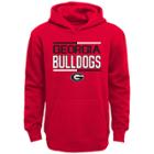 Boys 8-20 Georgia Bulldogs Fleece Hoodie, Size: L 14-16, Red