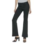 Women's Jennifer Lopez Bootcut Black Jeans, Size: 8 - Regular