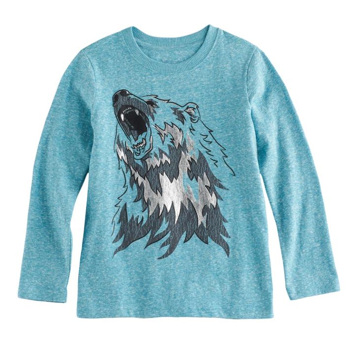 Boys 4-7x Sonoma Goods For Life&trade; Graphic Tee, Size: 7, Green
