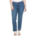 Plus Size Gloria Vanderbilt Jordyn Bootcut Jeans, Women's, Size: 22 W, Light Blue