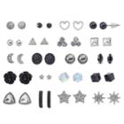 Mudd&reg; Star, Heart & Crescent Nickel Free Stud Earring Set, Women's, Black