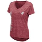 Women's Washington State Cougars Wordmark Tee, Size: Small, Brt Red