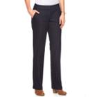 Women's Apt. 9&reg; Torie Modern Fit Dress Pants, Size: 16, Dark Blue