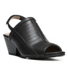 Naturalsoul By Naturalizer Dayna Women's Slingback Heels, Size: 7.5 Wide, Black