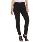 Women's Jennifer Lopez High-rise Skinny Jeans, Size: 18 Short, Black