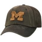 Adult Top Of The World Michigan Wolverines Chestnut Adjustable Cap, Men's, Med Brown