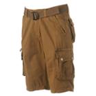 Men's Xray Belted Cargo Shorts, Size: 40, Brown