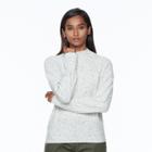 Women's Apt. 9&reg; Mockneck Cashmere Sweater, Size: Large, Natural