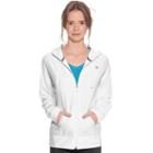 Women's Champion Hooded Jacket, Size: Medium, White