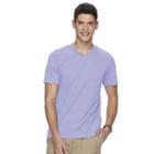 Men's Urban Pipeline&reg; Ultimate V-neck Fashion Tee, Size: Medium, Med Purple