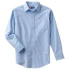 Boys 4-20 Chaps Solid Oxford Button-down Shirt, Boy's, Size: 16, Blue