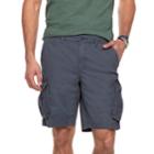 Big & Tall Sonoma Goods For Life&trade; Modern-fit Lightweight Twill Cargo Shorts, Men's, Size: 46, Dark Grey