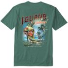 Men's Newport Blue Iguana Getaway Tee, Size: Xl, Green Oth