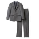 Chaps 2-piece Basic Suit - Boys 8-20, Boy's, Size: 10, Med Grey