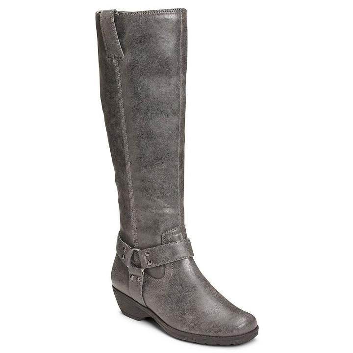 A2 By Aerosoles In An Instint Women's Tall Boots, Size: 6.5, Light Grey