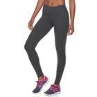 Women's Tek Gear&reg; Moisture-wicking Leggings, Size: Xs, Dark Grey