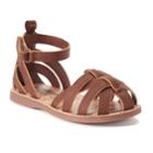 Oshkosh B'gosh&reg; Willow 2 Toddler Girls' Gladiator Sandals, Size: 5 T, Brown