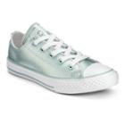 Kids' Converse Chuck Taylor All Star Stingray Leather Shoes, Girl's, Size: 11, Light Blue