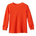 Boys 4-7x Jumping Beans&reg; Solid Thermal Tee, Boy's, Size: S(4), Med Orange